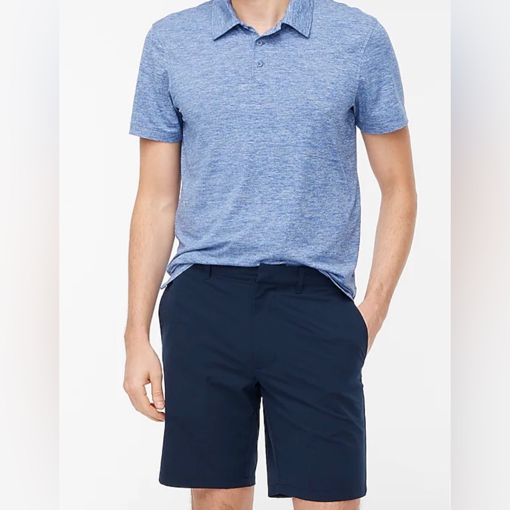 J Crew  Tech Short in  Navy